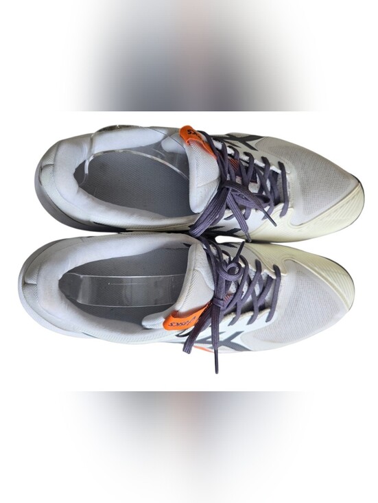 ASICS Solution Speed FF 3 Tennis Shoes Men\'s 11.5 White Orange main image 7